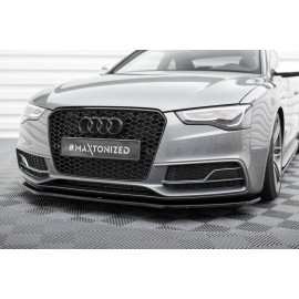 Splitter / dokładka zderzaka przód (v.2) - Audi S5 / A5 S-line FL 11-