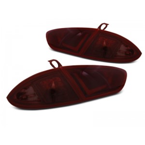 Lampy tył Seat Leon II 1P 09-13 SMOKED RED LED BAR - DIODOWE LDSE32