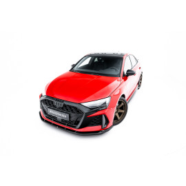 Przedni Splitter / dokładka ABS (V.1) Audi RS3 Sedan 8Y Facelift