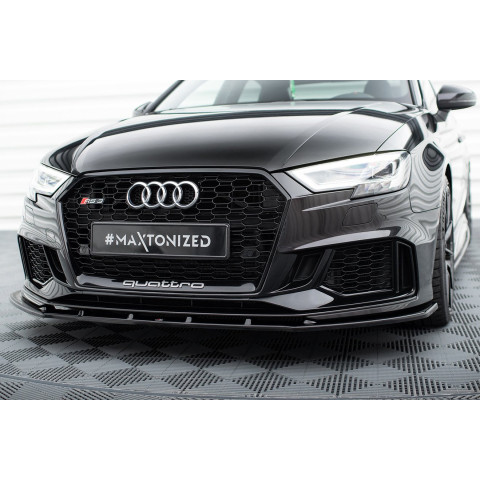 Przedni Splitter / dokładka ABS (v.1) - Audi RS3