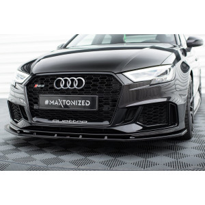 Przedni Splitter / dokładka (v.1) - Audi RS3 8V FL Sedan