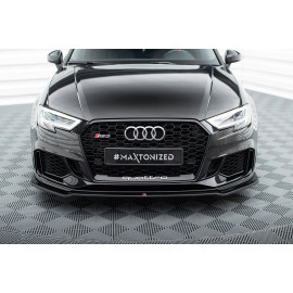 Przedni Splitter / dokładka (v.2) - Audi RS3 8V FL Sedan