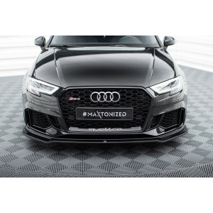 Przedni Splitter / dokładka (v.2) - Audi RS3 8V FL Sedan