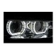Lampy BMW E92/E93 06-10 Xenon AFS BLACK diodowe LED DRL dzienne LPBMJ3