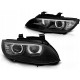 Lampy przód BMW E92/E93 06-10 Xenon AFS BLACK diodowe LED DRL LPBMJ3
