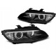 Lampy przód BMW E92/E93 06-10 Xenon AFS BLACK diodowe LED DRL LPBMJ3