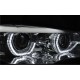 Lampy BMW X5 E70 07-10 Xenon CHROM diodowe LED DRL dzienne LPBMJ7