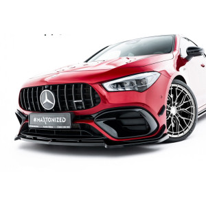 Splitter / Dokładka przód v.5 - Mercedes-AMG CLA 45 Aero C118