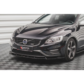 Przedni Splitter / dokładka v.1 - Volvo S60 R-Design Mk2 Facelift