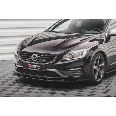 Przedni Splitter / dokładka v.1 - Volvo S60 R-Design Mk2 Facelift