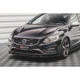 Przedni Splitter / dokładka ABS (wer.1) - Volvo V60 Polestar Facelift