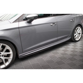 Dokładki Progów (V.5) -Seat Leon Cupra / FR / Standard Mk3 / Mk3 Facelift
