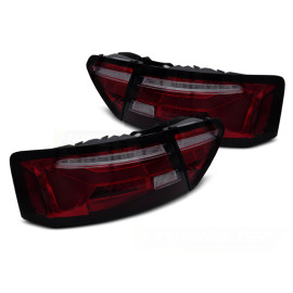 Lampy tył AUDI A5 F5 - SMOKED BLACK LED BAR diodowe LDAUJ8