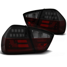 BMW E90 Smoked Black Led Diodowe 