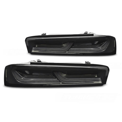 Lampy tył CHEVROLET CAMARO 16-18 - Smoked Black Led Diodowe LDCT06
