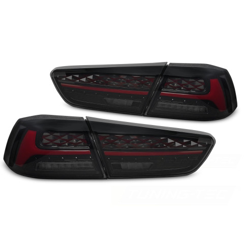 Mitsubishi Lancer 8 Sedan - Smoked Black LED diodowe LDMI14