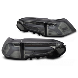 Lampy tył Toyota RAV4 2019- Smoked LED - diodowe dynamiczne LDTO34