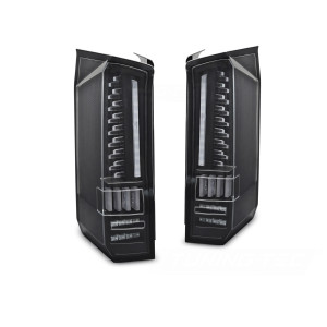 Lampy tylne VW CRAFTER 2017- Black LED - diodowe dynamiczne LDVWU0