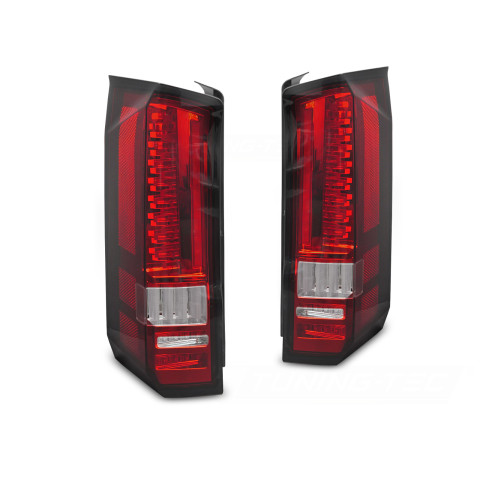 Lampy tylne VW Crafter Black LED - diodowe dynamiczne