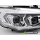 Lampy przód BMW F32 / F33 Bi- XENON CHROM LED DRL diodowe LPBMR3