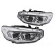 Lampy przód BMW F32 / F33 Bi- XENON CHROM LED DRL diodowe LPBMR3