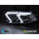 Lampy BMW E92 / E93 CHROM LED DRL didowowe 