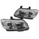 Lampy BMW E92 / E93 CHROM LED DRL didowowe 