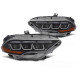 Lampy przód FORD MUSTANG 18-21 FULL LED BLACK diodowe 