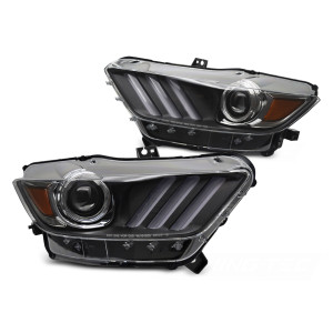 Lampy przód FORD MUSTANG 14-17 XENON LED diodowe LPFOC8