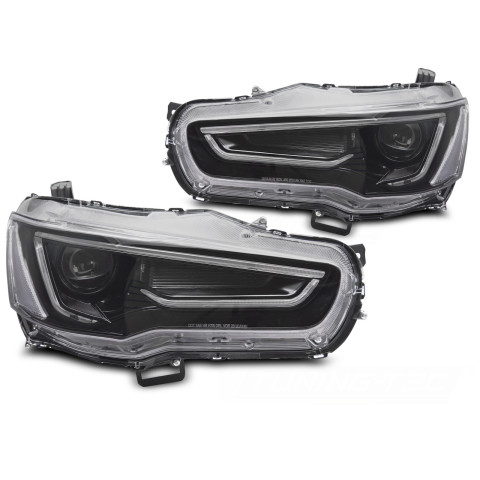 MITSUBISHI LANCER 8 08-16 TUBE LIGHT SEQ BLACK LPMI21