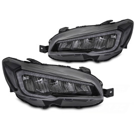 Lampy przód Subaru WRX 2015-2022 BLACK FULL LED - diodowe 