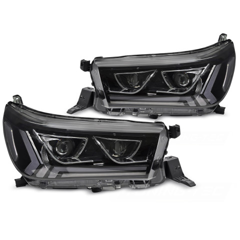 Toyota Hilux BLACK LED - diodowe 