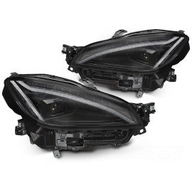 Lampy przód Toyota GR86 2021 BLACK LED diodowe 