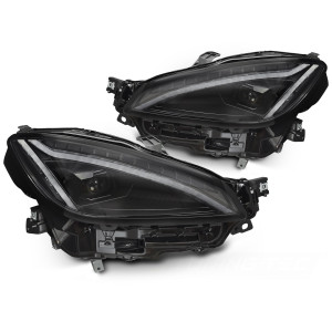 Lampy przód Toyota GR86 2021- BLACK FULL LED diodowe LPTO44