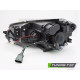 Lampy przód VW Golf 7 - BLACKLED DRL - diodowe dynamiczne 
