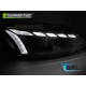 Lampy przód VW Golf 7 - BLACKLED DRL - diodowe dynamiczne 