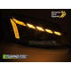 Lampy przód VW Golf 7 - BLACKLED DRL - diodowe dynamiczne 