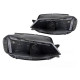 Lampy przód VW Golf 7 17-19 BLACK LED DRL - diodowe dynamiczne LPVWX5
