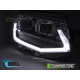 VW T6 2020- CHROM LED DRL - diodowe światła jazdy dziennej 