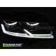 Lampy przód VW T6 BLACK FULL LED DRL - diodowe 