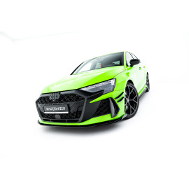 Przedni Splitter / dokładka Street Pro + Flaps - Audi RS3 8Y Facelift