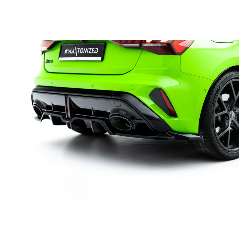 Dyfuzor zderzaka tył V.2 - Audi RS3 Sportback 8Y Facelift