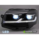 Lampy przód VW T6 BLACK FULL LED DRL - diodowe