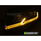 Lampy przód VW T6 BLACK FULL LED DRL - diodowe
