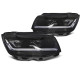 Lampy przód VW T6 BLACK FULL LED DRL - diodowe