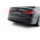 Dyfuzor Tylnego Zderzaka (4 końcówki po 2 stronach) - Audi A4 B9 S-Line