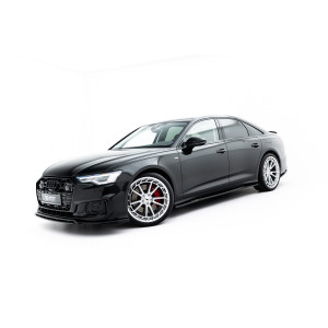 Zestaw splitterów Maxton Design - Audi A6 C8 S-line / S6 C8 - Sedan