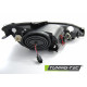 Lampy przód Peugeot 206 02- BLACK ANGEL EYES CCFL - RINGI diodowe LPPE29