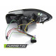 Lampy tył Seat Ibiza 6J 08-12 - RED / WHITE LED BAR - diodowe LDSE21