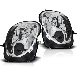 Lampy przód Alfa Romeo Mito - DayLight Chrom LED DRL jazdy dziennej LPAR05